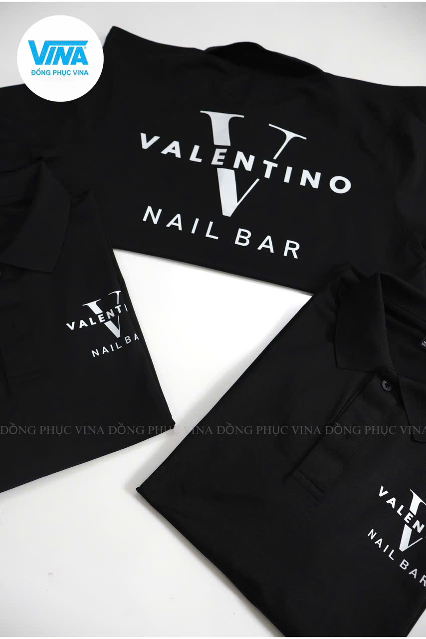 Áo thun đồng phục nail trẻ trung